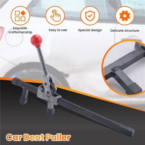 Car Dent Puller Hand Gear Removal Tool Paintless Expander 2Pcs Sheet Glue Pulling Tabs Bodywork Repair Kit 1