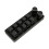 Shortcut Keys Programmable Mechanical Keyboard, DIY Keyboard With Knob Function And One Handed Mini Gaming Keypad, Adjustable Key Functions With 3