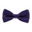 Bow Ties Solid Color Adjustable Bow Tie Collection for Kids and Boys Navy Free Size 2