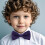 Bow Ties Solid Color Adjustable Bow Tie Collection for Kids and Boys Navy Free Size 3