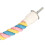 Bird Cotton Rope Perch S Size Pink/Yellow/Blue 9
