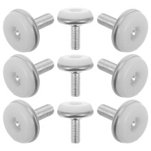 50 Pcs Hardware Iron Foot Pads Adjustable Furniture Legs Table Leveler Furniture Feet Chair Leveler