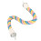 Bird Cotton Rope Perch S Size Pink/Yellow/Blue 11