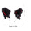 Cat Ears Headband with Fluffy Design 1Pack Fabric Costume Accessory 2