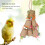 Bird Foraging Cup Toy 38cm Palm, Paper Cups Bright 6