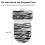 Zebra Polyester Toilet Seat Cover Replacement 17"x21" 6