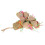 Bird Foraging Cup Toy 38cm Palm, Paper Cups Bright 9