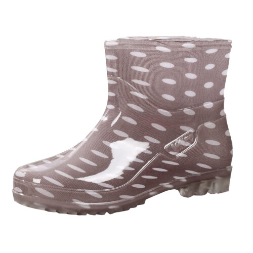 Willtoo Water Shoes Στρογγυλά Αδιάβροχα Μπότες με Χαμηλό Τακούνι και Μέση Δάχτυλη, Γκρι 2