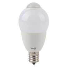 Motion Sensor LED Bulbs With Dusk To Dawn Function, Smart Security Lighting Plug And Play E17Base PIR Activated Energy Saving Long Life Bulb For