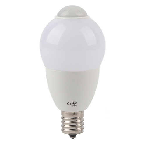 Motion Sensor LED Bulbs With Dusk To Dawn Function, Smart Security Lighting Plug And Play E17Base PIR Activated Energy Saving Long Life Bulb For