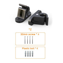 2 Pezzi Staffa Universale Morsetto Clip Fissa Supporto per Montaggio un Vite Supporto per Caricabatterie Portatile EV Tipo 1 J1772 Tipo 2 Elettrico
