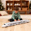 Smart Chain-Linked Train Toy Rechargeable 1 set 5