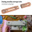 Rose Gold Sewing Needles Case 8.8x2cm 1pc 6
