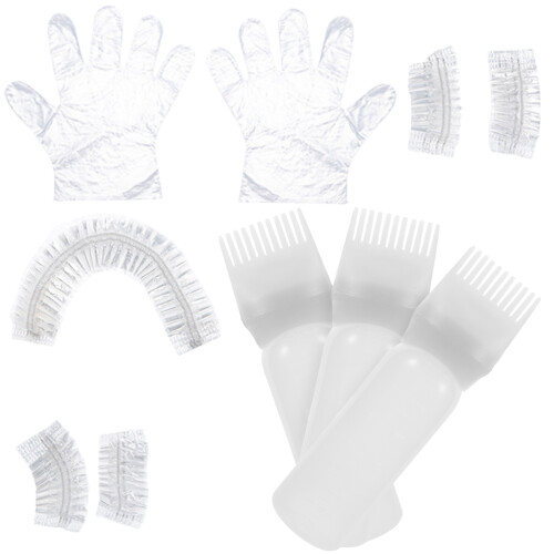 1Ensemble Kit Et Décoloration Plastique Salon