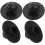 4Pièces Protections Pieds De Noir En Pour Mobilier 1
