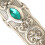 Antique Silver Vintage Needle Case 1.5x9cm 11