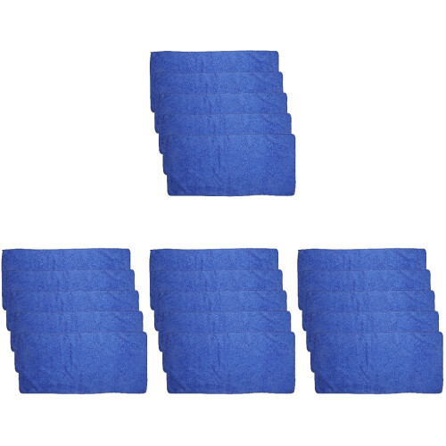 20Pcs Versatile Blue Guinea Pig Blanket Soft Small Animal Bedding