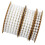 Pearl Beads Ribbon Trim for DIY Crafts White 3 Rolls 4