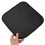 Pretyzoom Black Fireproof Fire Pit Mat for Patio Deck and Lawn Heat Insulation 5