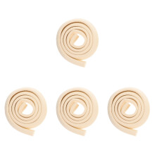 4Pcs Nbr Desk and Table Edge Protectors Child Safety Guard Beige