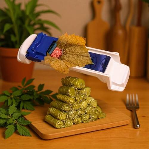 Lumpia Roller Machine, Spring Roll Maker for DIY Eggroll & Sushi, Multi-functional Plastic Kitchen Tool for Beginners 2