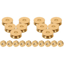 20Pcs Golden Tape Recorder Pulley V- Drive Wheel for Audio