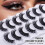 Curly False Eyelashes Natural Thick Style 7 Pairs 2