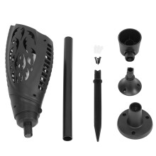 Energy Efficient Lighting Solar Torch Light With Flickering Flame And Outdoor Waterproof Decorations, Solar Powered Stake Lights For Garden Pathway