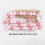 Valentine's Day Hemp Rope Tassel Pendant with Candy-Colored 3