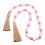 Valentine's Day Hemp Rope Tassel Pendant with Candy-Colored 4