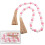 Valentine's Day Hemp Rope Tassel Pendant with Candy-Colored 5