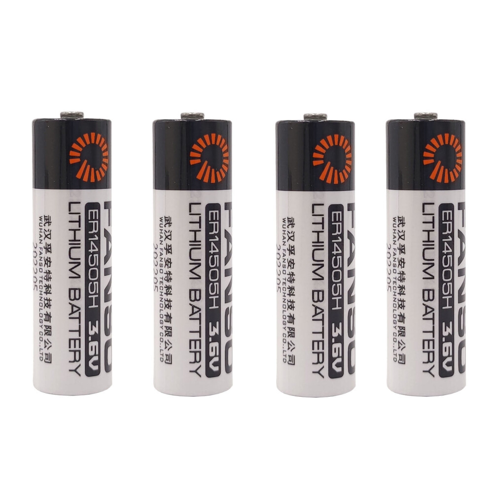 4Pcs Er14505h Size Aa 3.6V 2700Mah Lithium Battery Er14505 Non-Rechargeable Battery 9313598243553