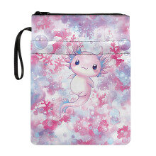 Notebook Wraps with Waterproof Polyester Fabric Book Cover with Decorative Design for Bible Book Organzier Holder Zipper