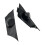 Tweeter de Coche Tweeter de Cabeza Triangular Tweeter de Carcasa de Altavoz Cubierta Triangular para Bocina de Agudos para   VIII 2010 2011 7
