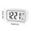 Digitale wekker met groot display, temperatuurweergave en snooze-functie. 3