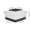 Solar Post Lights Outdoor Waterproof, Compatible with 4x4 Posts – Black, 4.5"x4.5" 2