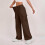 Women's Cargo Pants Elastic Waist Button Front Multiple 4