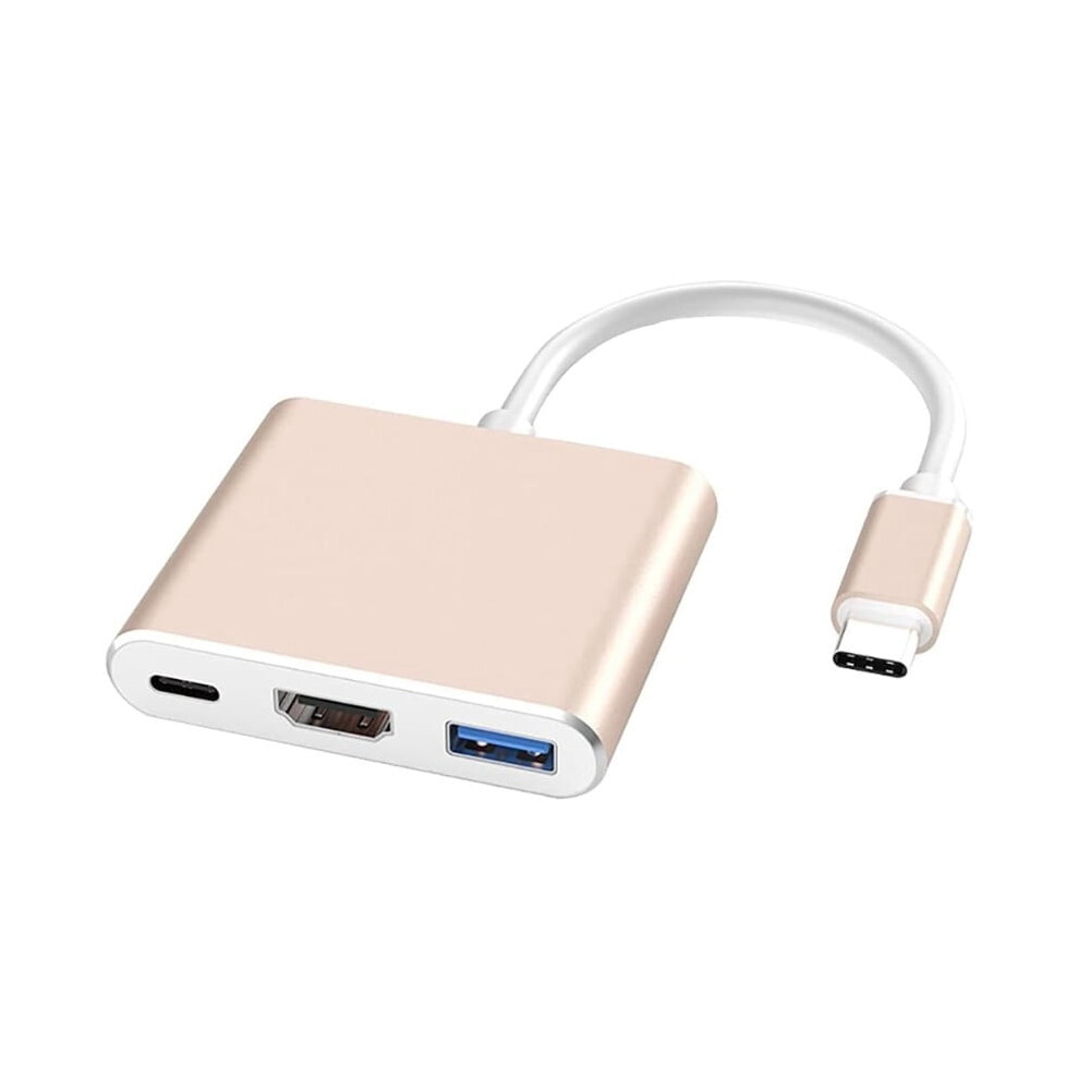 Usb C Hub For Type C Laptops, Usb C To Hd Docking Station With Hd, Usb 3.0 Port, 87W Usb Pd Hub 9496895278265