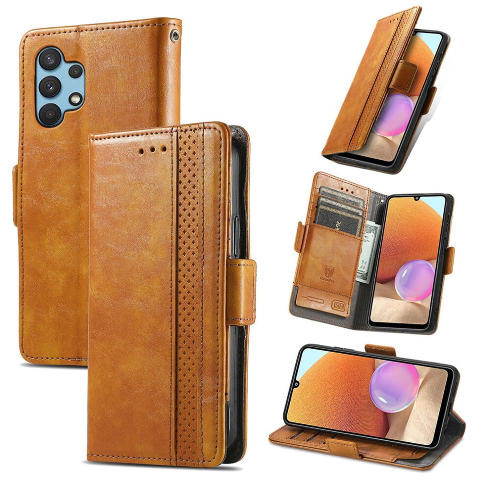 Samsung Galaxy A32 4G Leather Wallet Case With Rfid 908436833363