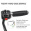 Throttle Handle Gear Switch Horn Kit for E-Bike Scooter 1