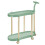 Plastic Storage Rack with Wheels Multi-Layer Removable 1 2
