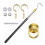 Elegant Attic Ladder Hook Replacement Set with Telescoping Extension and Rod 1