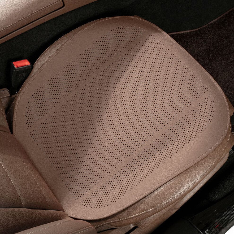 Car Seat Cushion For Toyota Rav4 Prime 2025 Â Thin, Breathable, Anti-Slip Leather Pad, 1Pc 9450273085708