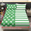King Size Fitted Sheet Set with 2 Pillowcases Shamrock 7