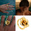 Flower Ring 18K Gold Plated One Piece 8