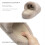 Γυναικείες παντόφλες Memory Foam Fuzzy Μαύρες, μέγεθος 6,5-8 4