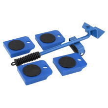 Premium Quality360Degree Rotatable Furniture Slides Heavy Duty Furniture Mover With Roller Move Tools Carbon Steel Structure Multi-functional Home