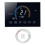 LCD Touch Screen Home Thermostat With WiFi And Voice Control, Smart Programmable Heat Pump Temperature Controller Energy Efficient Custom Scheduling 1