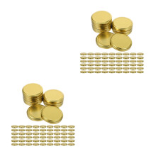 200Pcs Leakproof Mason Jar Lids Metal Covers Airtight Seal for Kitchen