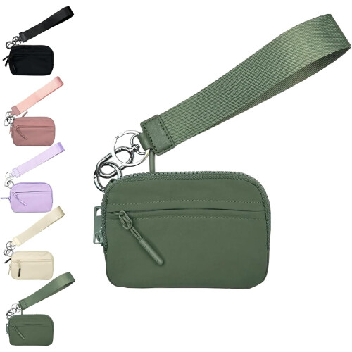 Το πορτοφόλι Iris' Wallet 2ης γενιάς, 63.6" The Iris Pouch Wristlet, θήκη καρτών με φερμουάρ και